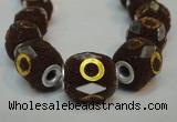 CIB483 15*16mm drum fashion Indonesia jewelry beads wholesale