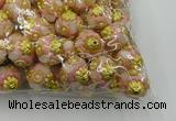 CIB532 22mm round fashion Indonesia jewelry beads wholesale