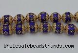 CIB553 22mm round fashion Indonesia jewelry beads wholesale