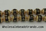 CIB555 22mm round fashion Indonesia jewelry beads wholesale