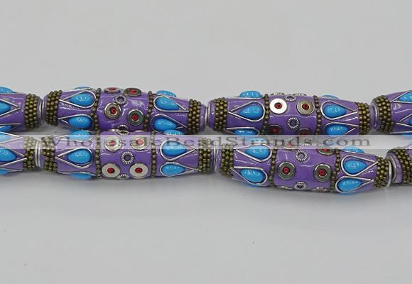 CIB565 16*60mm rice fashion Indonesia jewelry beads wholesale