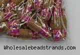 CIB603 16*60mm rice fashion Indonesia jewelry beads wholesale