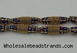 CIB609 16*60mm rice fashion Indonesia jewelry beads wholesale