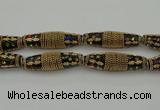 CIB612 16*60mm rice fashion Indonesia jewelry beads wholesale