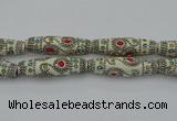 CIB645 16*60mm rice fashion Indonesia jewelry beads wholesale