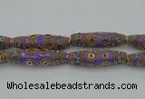 CIB665 16*60mm rice fashion Indonesia jewelry beads wholesale