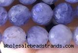 CIL124 15.5 inches 8mm faceted round iolite gemstone beads