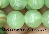 CJB311 15.5 inches 10mm round dyed green jade gemstone beads