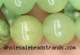 CJB312 15.5 inches 12mm round dyed green jade gemstone beads