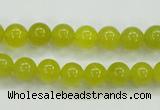 CKA04 15.5 inches 8mm round Korean jade gemstone beads