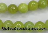 CKA07 15.5 inches 14mm round Korean jade gemstone beads