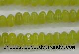 CKA12 15.5 inches 5*8mm rondelle Korean jade gemstone beads