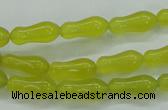 CKA19 15.5 inches 7*15mm bone Korean jade gemstone beads