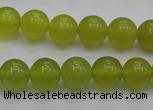 CKA204 15.5 inches 10mm round Korean jade gemstone beads