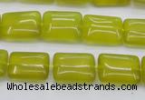 CKA261 15.5 inches 12*16mm rectangle Korean jade gemstone beads