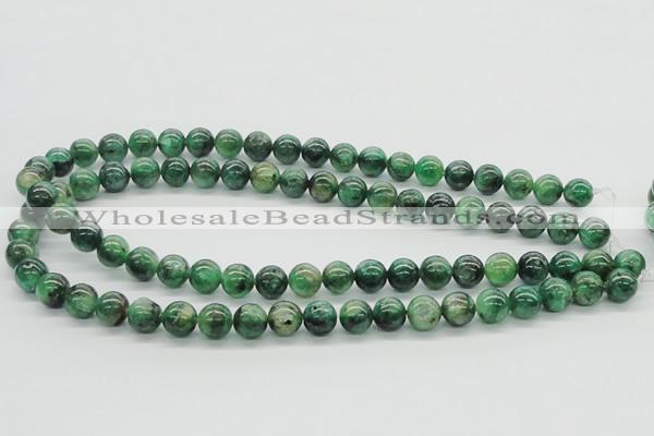 CKC102 16 inches 10mm round natural green kyanite beads