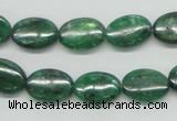 CKC112 16 inches 10*14mm oval natural green kyanite beads wholesale