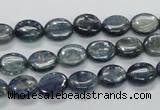 CKC204 15.5 inches 8*10mm oval natural kyanite beads wholesale