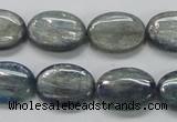 CKC207 15.5 inches 13*18mm oval natural kyanite beads wholesale