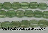 CKC260 15.5 inches 8*10mm rectangle natural green kyanite beads