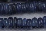 CKC504 15.5 inches 4*12mm rondelle natural Brazilian kyanite beads