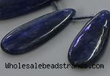 CKC542 Top drilled 15*25mm flat teardrop natural kyanite beads