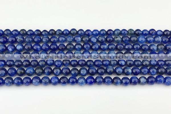 CKC782 15.5 inches 6mm round natural kyanite gemstone beads