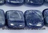 CKC826 15 inches 14*14mm - 16*16mm freeform blue kyanite beads