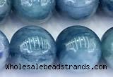 CKC841 15 inches 10mm round blue kyanite beads