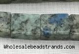 CKJ443 15.5 inches 8*10mm - 10*12mm rectangle natural k2 jasper beads