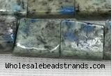 CKJ444 15.5 inches 11*12mm - 12*16mm rectangle natural k2 jasper beads