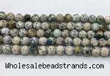 CKJ454 15.5 inches 8mm round natural k2 jasper beads wholesale