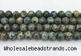 CKJ466 15.5 inches 12mm round natural k2 jasper beads wholesale