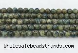 CKJ471 15.5 inches 8mm round natural k2 jasper beads wholesale