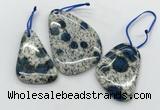 CKJ495 25*35mm - 40*55mm freeform k2 jasper slab pendants