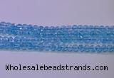 CKQ360 15.5 inches 4mm round dyed crackle quartz beads wholesale