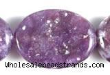 CKU03 15 inches 13*18mm oval purple kunzite beads Wholesale