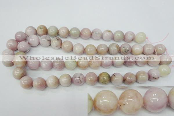 CKU207 15.5 inches 14mm round pink kunzite beads wholesale