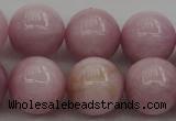 CKU255 15.5 inches 12mm round pink kunzite beads wholesale