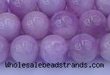 CKU264 15.5 inches 12mm round natural pink kunzite beads