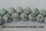 CKW02 15.5 inches 8mm round kiwi jasper gemstone beads