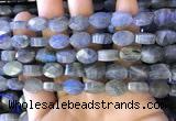 CLB1026 15.5 inches 8*12mm faceted oval labradorite gemstone beads