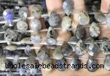 CLB1045 Top drilled 10*14mm faceted briolette labradorite beads