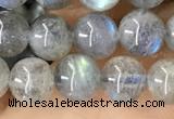 CLB1057 15.5 inches 6mm round labradorite gemstone beads