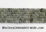 CLB1075 15.5 inches 6mm faceted round labradorite beads