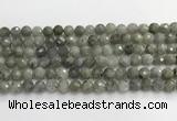 CLB1076 15.5 inches 8mm faceted round labradorite beads