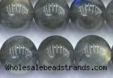 CLB1148 15 inches 8mm round labradorite gemstone beads