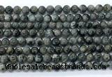 CLB1201 15.5 inches 6mm round black labradorite gemstone beads