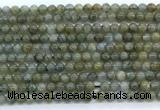 CLB1220 15.5 inches 4mm round labradorite gemstone beads