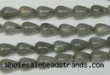 CLB152 15.5 inches 7*9mm teardrop labradorite gemstone beads